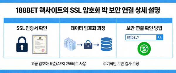 188BET 웹사이트의 SSL 암호화 및 보안 연결 상세 설명